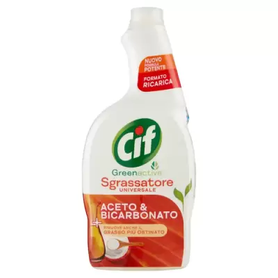 Cif Green Active Universal Degresant Vinegar & Bicarbonate Rezerva 650 ml Bax 12 buc.