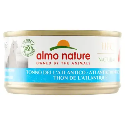 Almo Nature Hfc Hrana pentru Pisici Ton Atlantic Natural 70g Bax 24 buc.