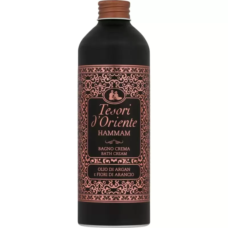 Tesori d'Oriente Dus Spuma Baie Hammam Ulei de Argan, 500 ml, Bax 6 buc.