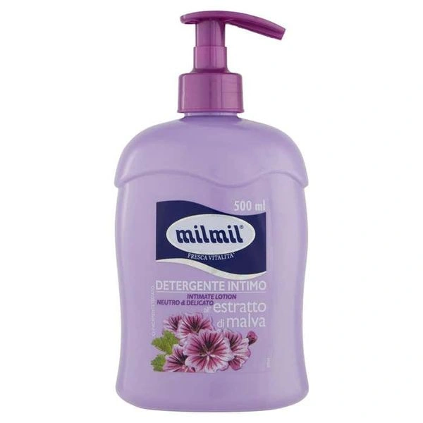 Mil Mil Detergent Intim cu Extract de Malva 500 ml, Bax 12 buc.