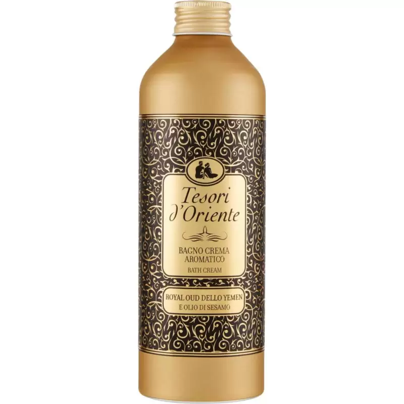 Tesori d'Oriente Dus Spuma Baie Crema Royal Oud Dello Yemen, 500 ml, Bax 6 buc.