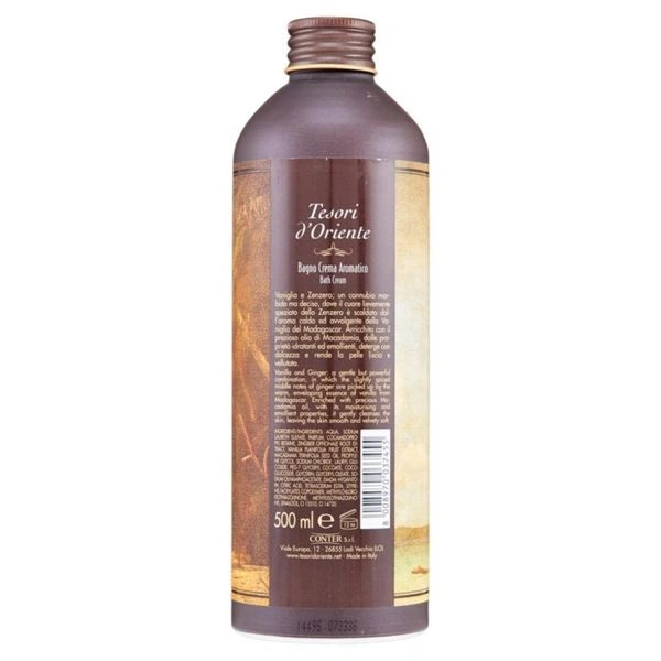 Tesori d´Oriente Dus Spuma de Baie cu vanilie si Ghimbir 500 ml Bax 6 buc.