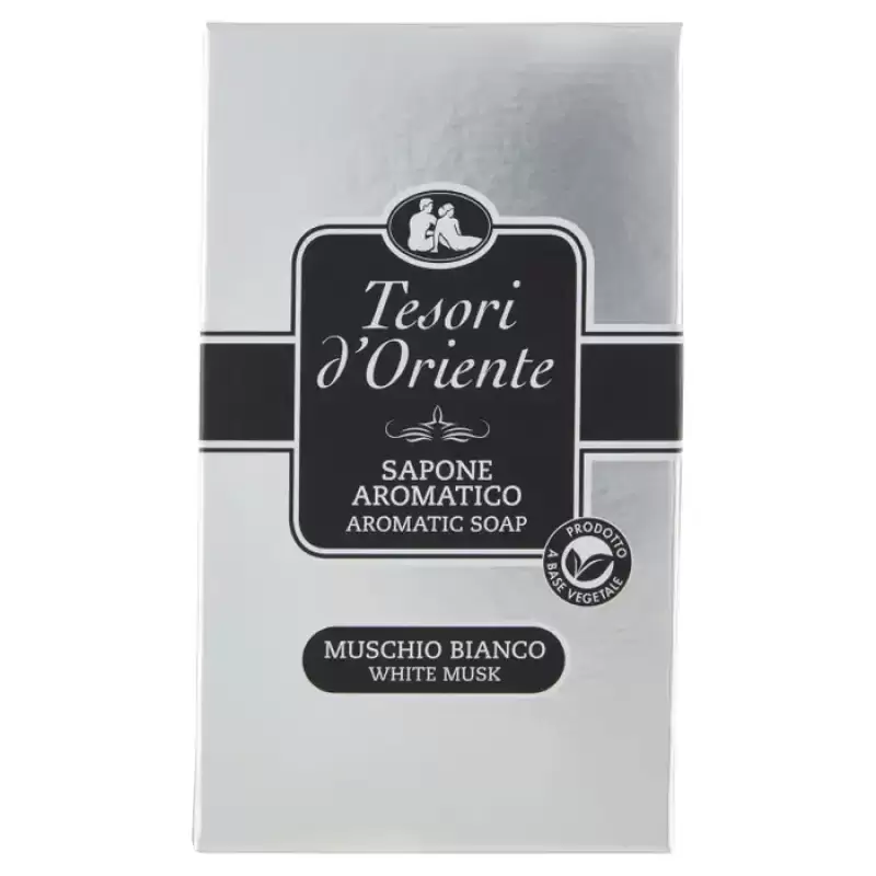 Tesori d'Oriente Sapun Solid Mosc Alb 125 g Bax 24 buc.