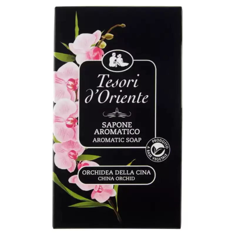 Tesori d'Oriente Sapun Solid Aromatic Orchidee China 125 g Bax 24 buc.