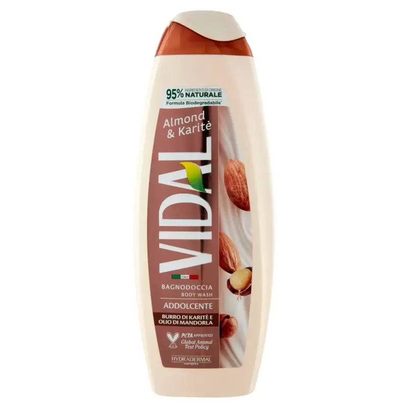 Vidal Gel De Duș Catifelat Shea Si Ulei De Migdale 500 ml Bax 12 buc.