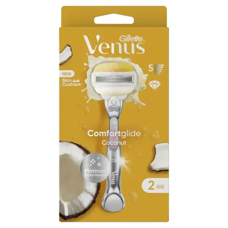 Venus Deluxe Smooth cu 5 Lame, 1 Maner + 2 Lame Bax 6 buc.