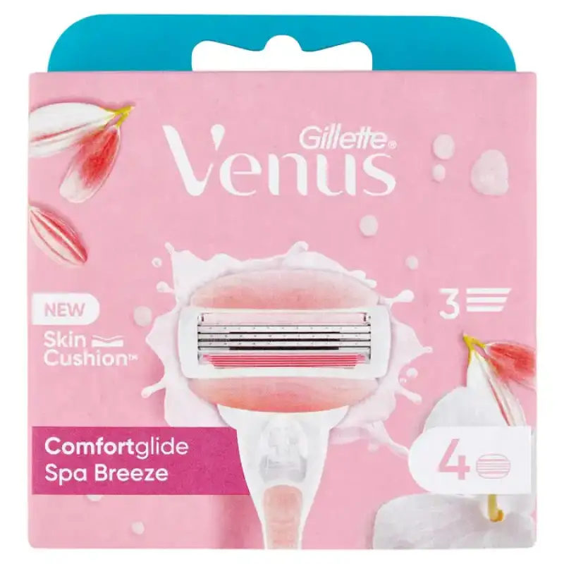 Venus Comfortglide Spa Breeze pentru Aparat de Ras cu 3 Lame Set/4 Bax 10 buc.