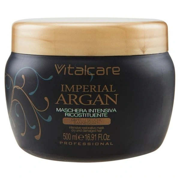 Vitalcare Masca Luxury Argan, Par Uscat si Deteriorat, 500 ml, Bax 6 buc.