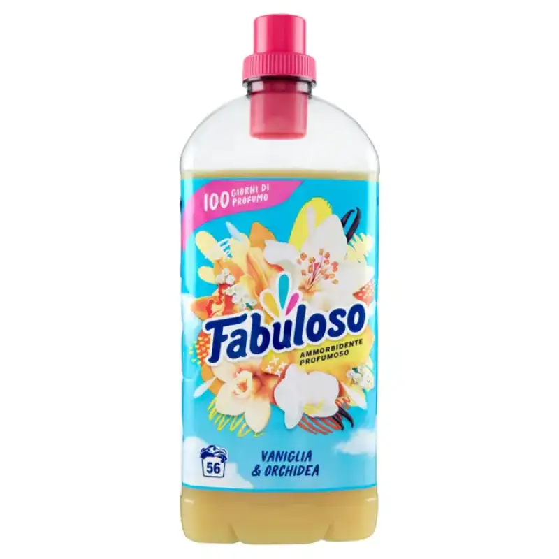 Fabuloso Balsam de Rufe Concentrat Vanilia 56 spalari 1,25 lt Bax 12 buc.
