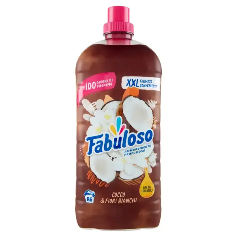 Fabuloso Balsam de Rufe Concentrat Nuca de Cocos 86 spalari 1,9 lt Bax 6 buc.