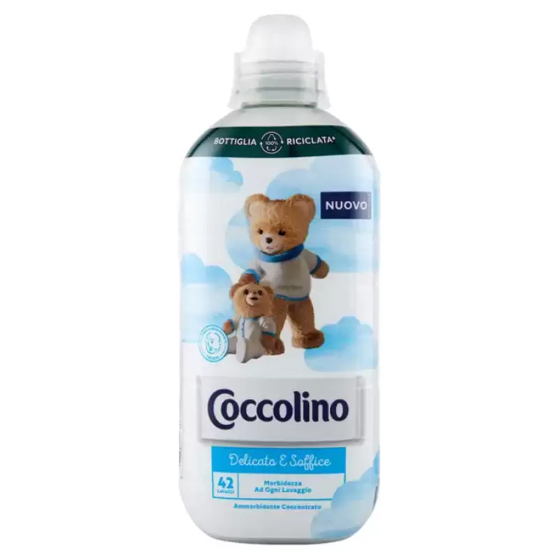 Coccolino Balsam Rufe Concentrat Delicat & Moale 42 spl 980 ml Bax 8 buc.