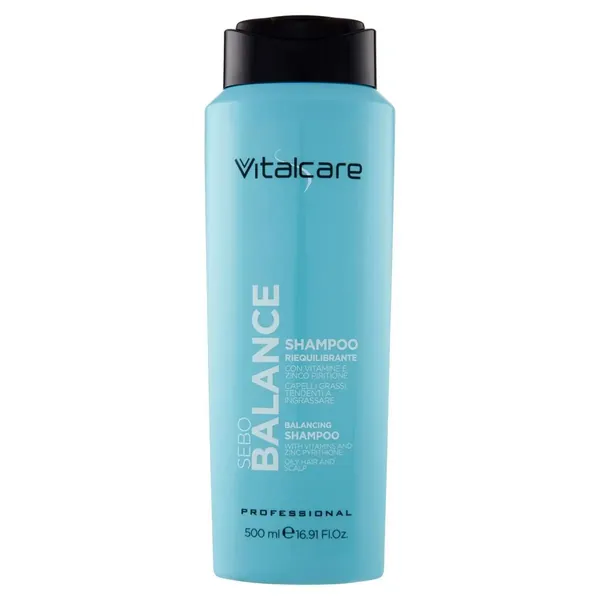 Vitalcare Sampon Sebum Balance pentru Par Gras 500 ml Bax 6 buc.