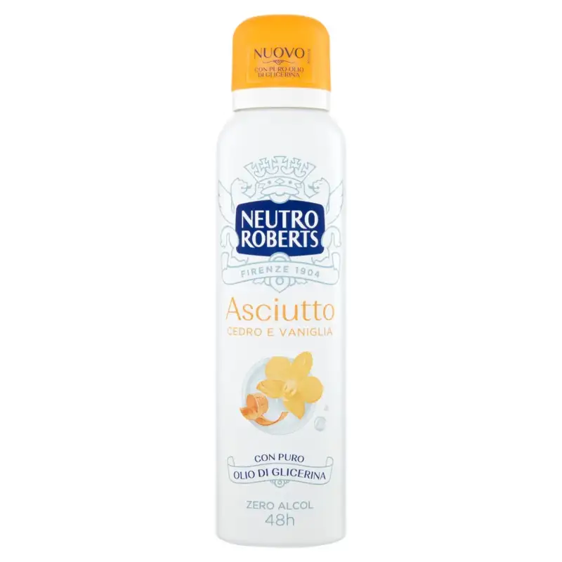 Neutro Roberts Deodorant Spray Cedro si Vanilie 150 ml Bax 12 buc.