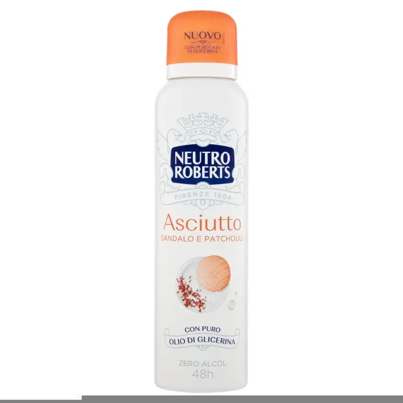 Neutro Roberts Deodorant Spray Sandalo e Patchouli 150 ml Bax 12 buc.