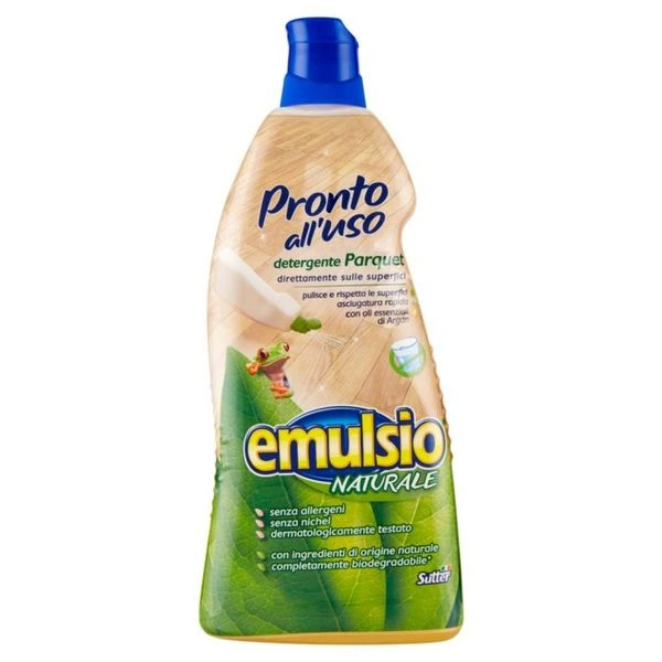 Emulsio Natural Detergent Pardoseli, Parchet, 1L, Bax 12 buc.