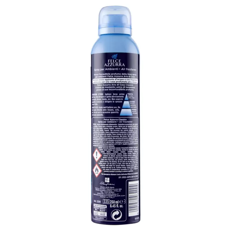 Felce Azzurra Deo Ambient Spray Clasic 250 ml Bax 12 buc.