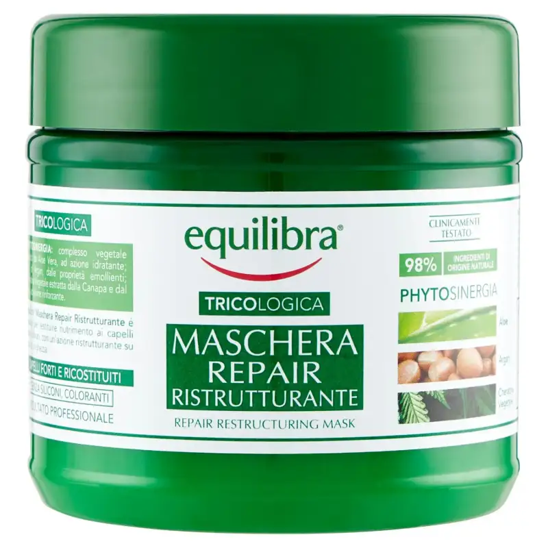 Equilibra Masca de Par Tricologica Restructuratoare Reparatoare 250 ml Bax 6 buc.