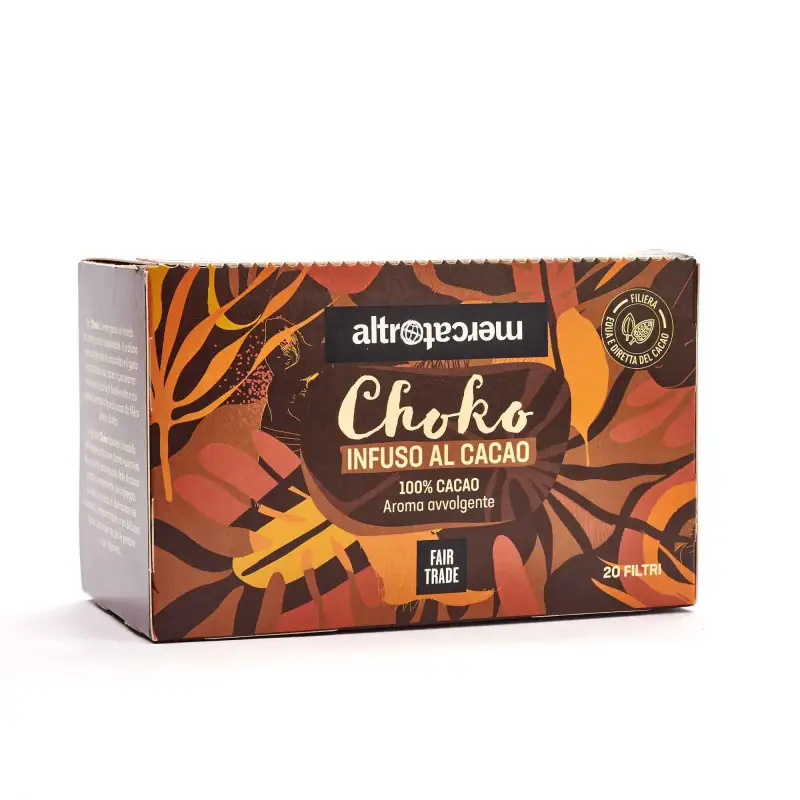 Altromercato 100% Infuzie de Cacao 20 plicuri Bax 10 buc.