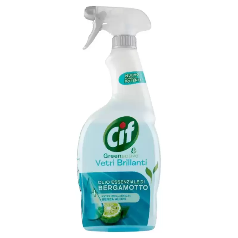 Cif Green Detergent Geamuri Parfum Bergamotto 650 ml Bax 12 buc.