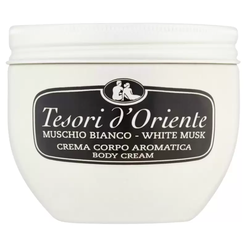 Tesori d'Oriente Crema Corp Mosc Alb, 300 ml, Bax 6 buc.