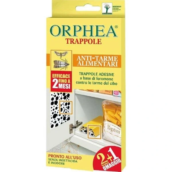 Orphea Anti-Moliile Alimentare 3 buc. x 5,8 g, Bax 12 buc.