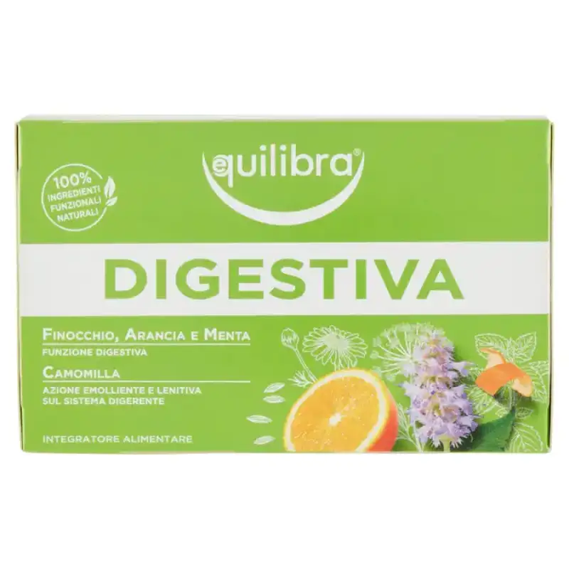 Equilibra Ceai de Plante Digestive 15 Plicuri Bax 9 buc.