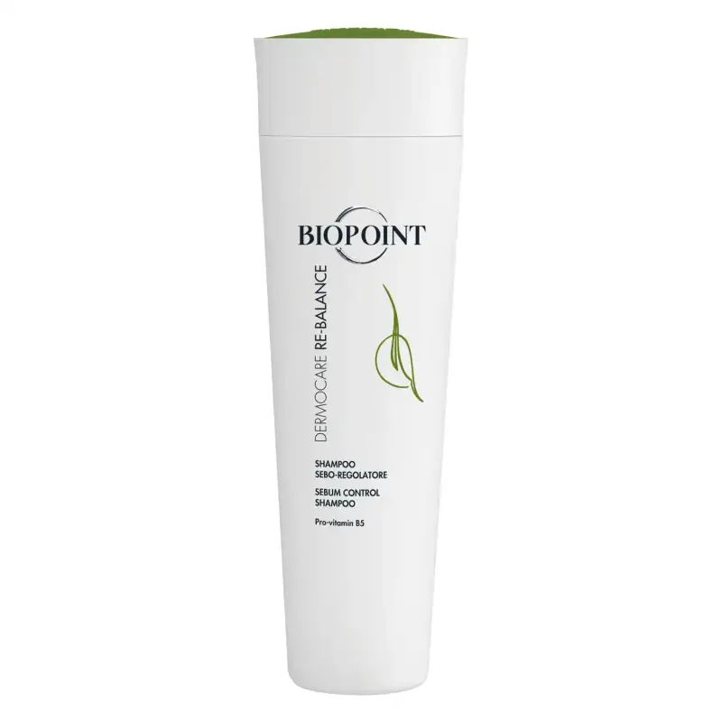 Biopoint Sampon Sebum Regulator Dermocare Re-Balance 200 ml Bax 6 buc.