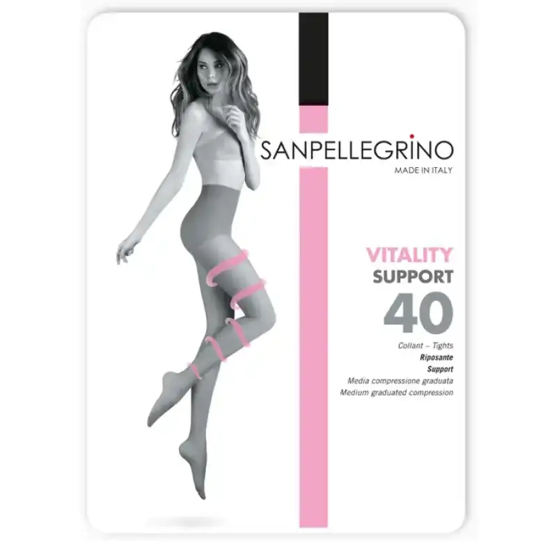 Sanpellegrino Vitality Support 40 Denari Negru II Bax 5 buc.