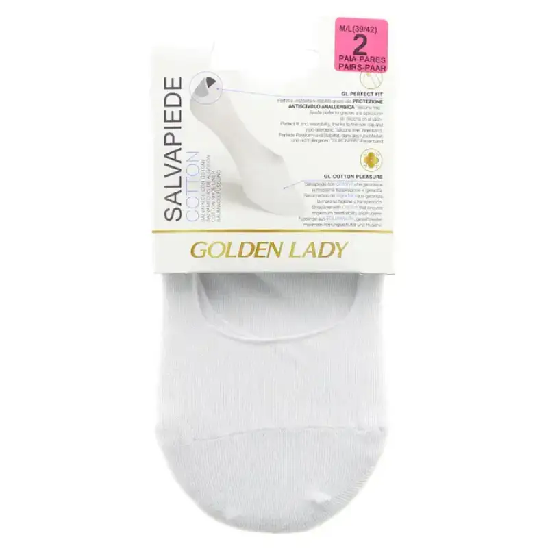 Golden Lady Captuseala de Pantofi Dama din Bombac Alb 39/42 Set/2 Bax 5 buc.