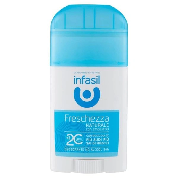 Infasil Deodorant Stick Unisex Prospetime Naturala 24h, 40 ml, Bax 6 buc.