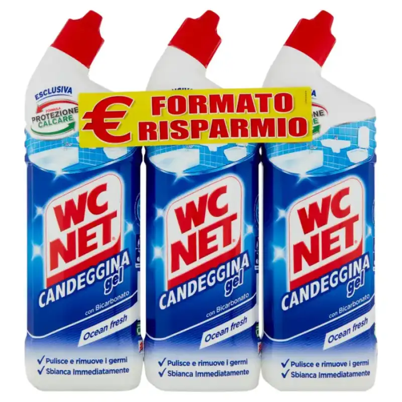 Wc Net Detergent Wc Gel Ocean Fresh 3 x 700 ml Bax 6 buc.