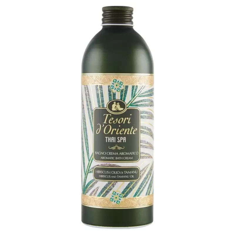 Tesori D'Oriente Thai Dus Spuma de Baie Crema Aromatica Baie Hibiscus si Ulei Tamanu 500 ml Bax 6 buc.