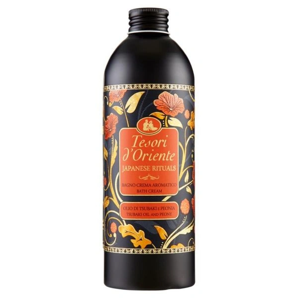Tesori d'Oriente Dus Spuma Baie Crema Tsubaki Japanese Rituals, 500 ml, Bax 6 buc.