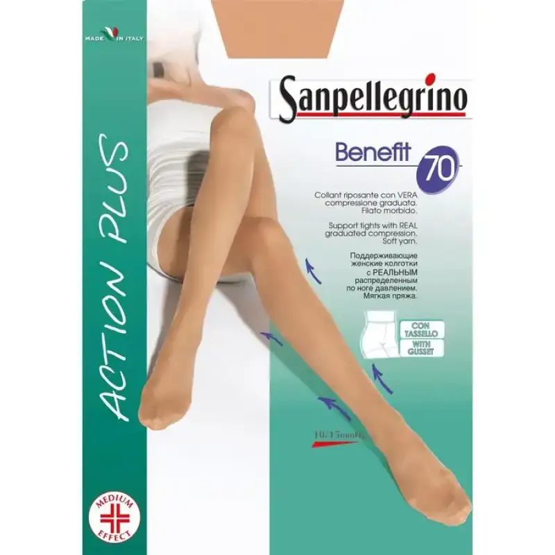 Sanpellegrino Ciorapi Benefit 70 Nero V Bax 5 buc