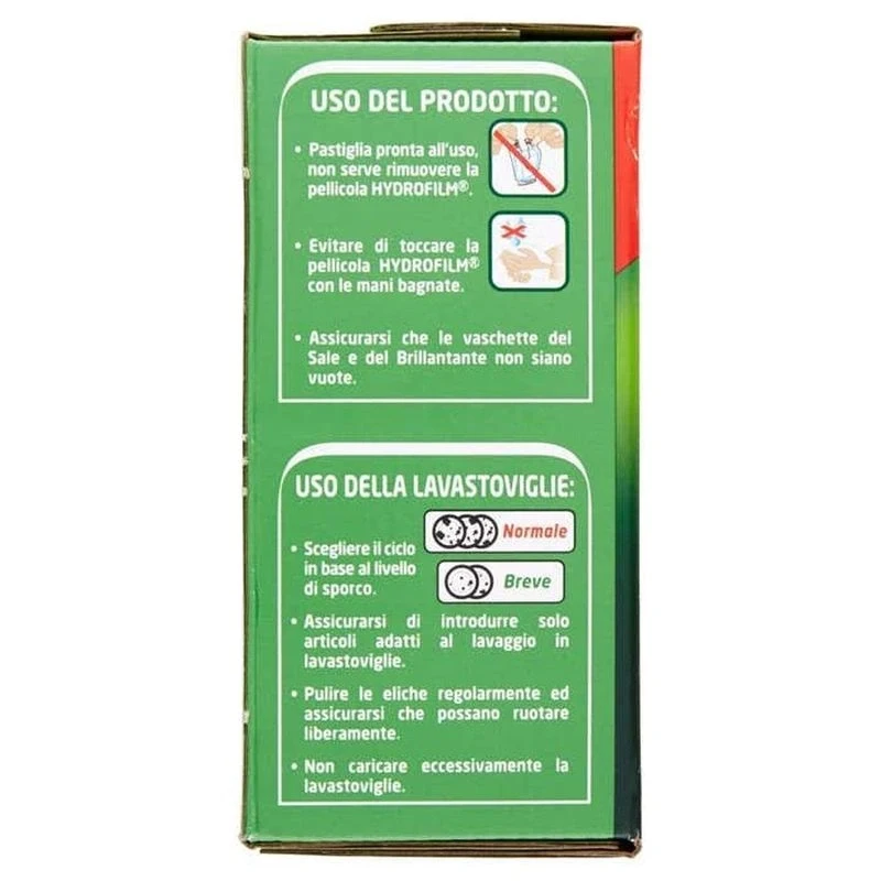 Svelto Detergent Masina de Vase Capsule clasice 32 buc., Bax 7 buc.