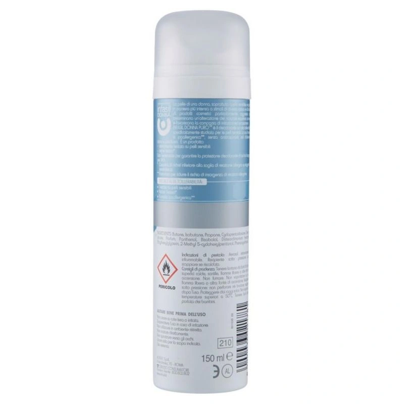 Infasil Deodorant Spray Donna Puro 24h, 150 ml, Bax 6 buc