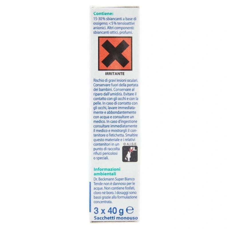Dr. Beckmann Aditiv Rufe Albe, 3x40 G Bax 8 buc.
