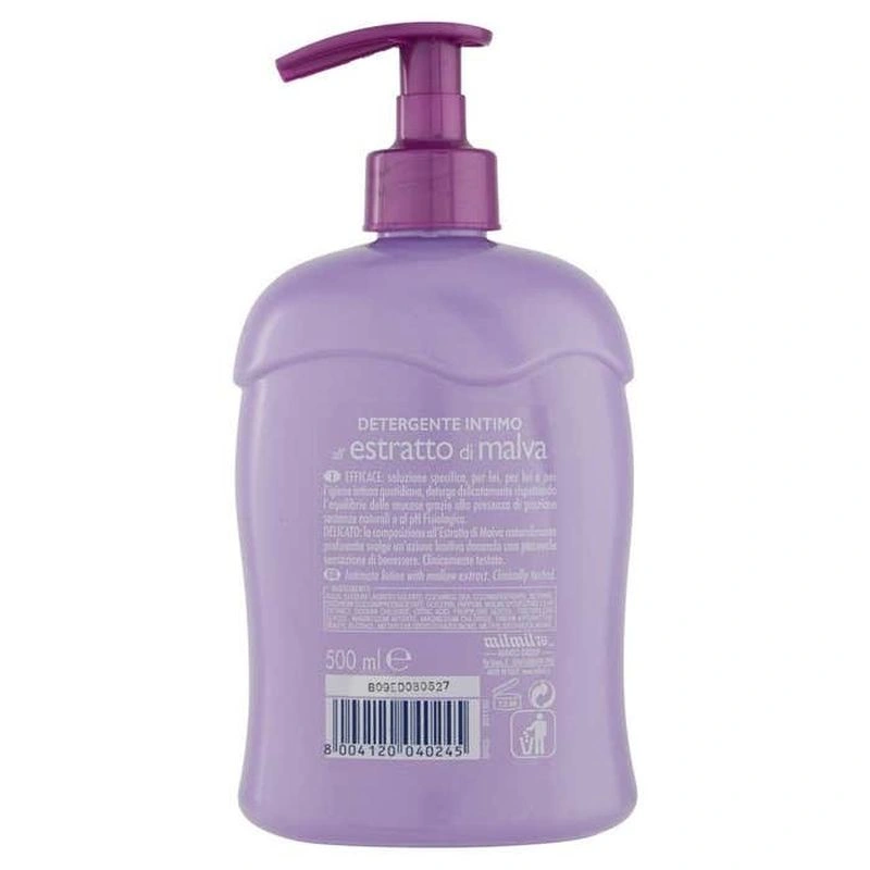 Mil Mil Detergent Intim cu Extract de Malva 500 ml, Bax 12 buc.