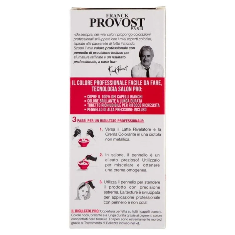 Franck Provost Vopsea Professional 6.66 Culoare Intensa Rosie, Bax 3 buc.