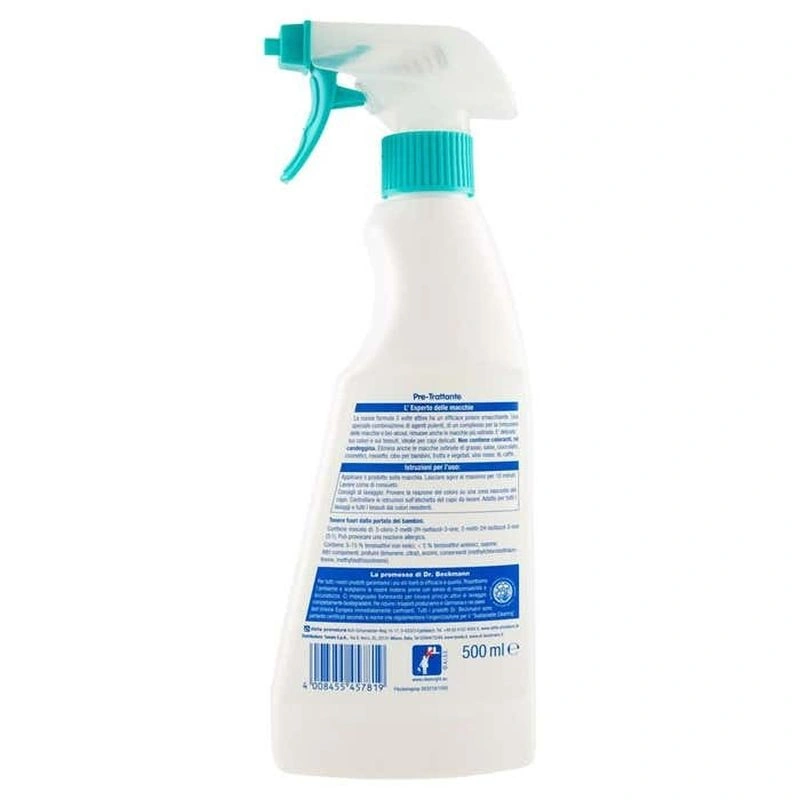 Dr. Beckmann Indepartarea pre-tratare Petelor 500 ml, Bax 6 buc.