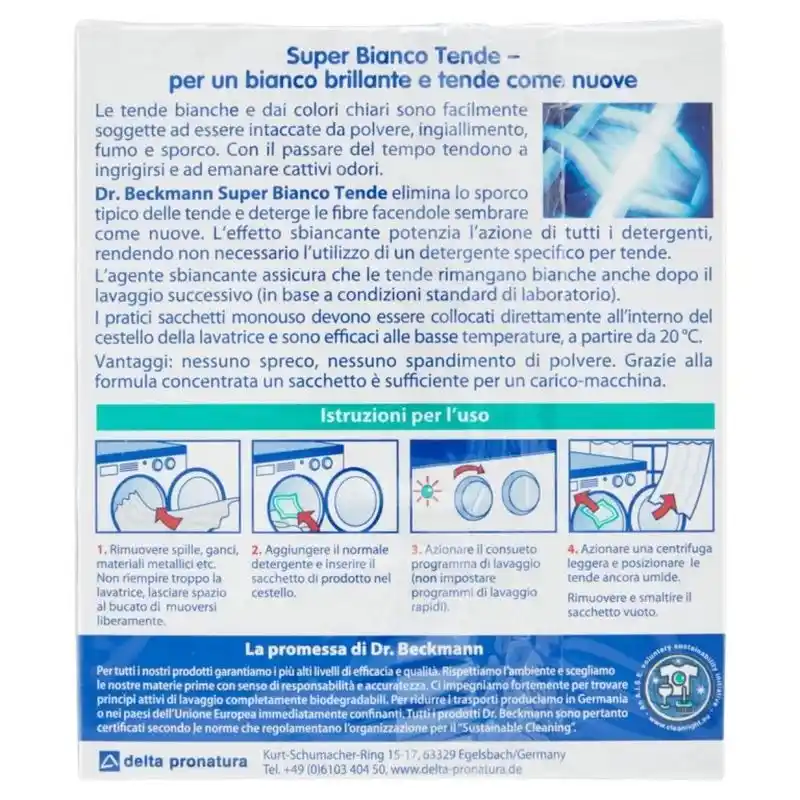 Dr. Beckmann Aditiv Rufe Albe, 3x40 G Bax 8 buc.