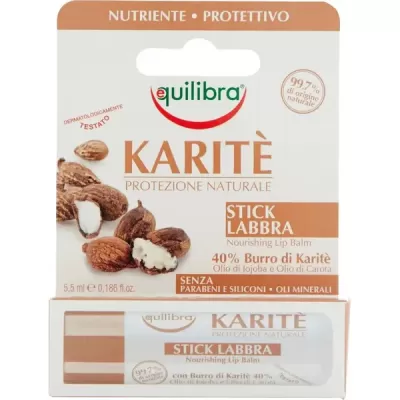 Equilibra Balsam De Buze, Karite, 5,5ML, Bax 12 buc.