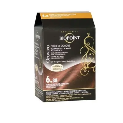 Biopoint Culoarea Parului Orovivo Blond Ciocolata Alun 6.38, Bax 3 buc.