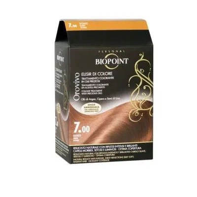 Biopoint Vopsea Par Culoarea Orovivo Biondo N7, Bax 3 buc.
