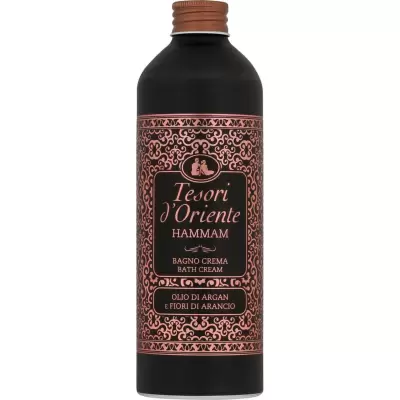 Tesori d'Oriente Dus Spuma Baie Hammam Ulei de Argan, 500 ml, Bax 6 buc.
