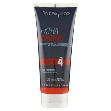Vitalcare Wet Effect Gel, cu Keratina, 200 ml Bax 6 buc.