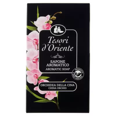 Tesori d'Oriente Sapun Solid Aromatic Orchidee China 125 g Bax 24 buc.