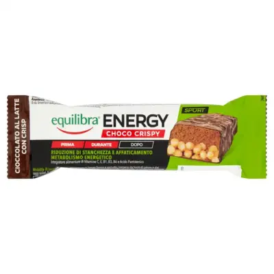 Equilibra Sport Energy Snack Choco Crispy 40g Bax 24 buc.