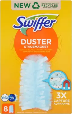 Swiffer Duster Dust Catcher - Reumple 8 Dusters pentru Praf Bax 6 buc.