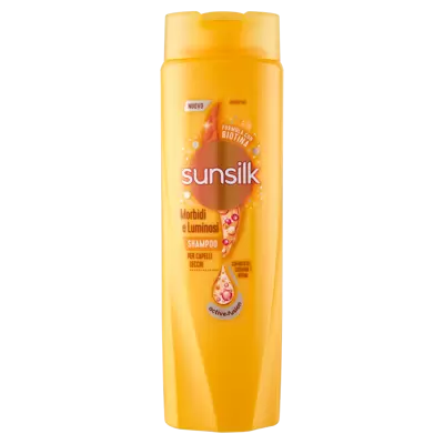 Sunsilk Sampon Moale si Stralucitor pentru Par Uscat 250 ml Bax 12 buc.